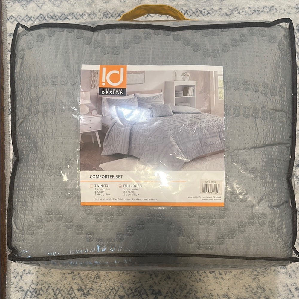 Gray Comforter Set